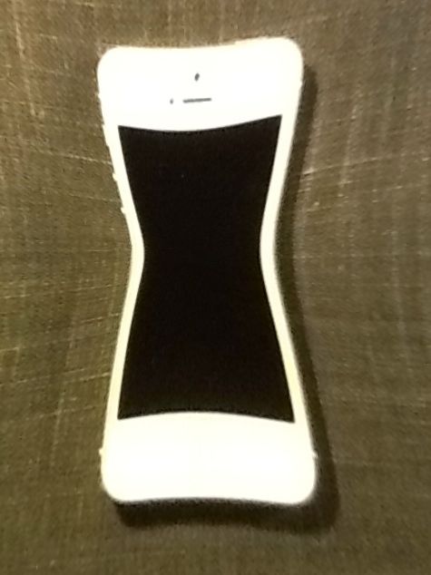 distorted iphone - ladylike mobile phone